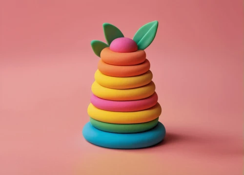 stylized macaron,play-doh,play doh,play dough,plasticine,felt hat,tutti frutti,wooden toys,conical hat,3d model,neon candy corns,clay packaging,colorful vegetables,wooden toy,cinema 4d,worm apple,colored icing,colorful pasta,stuff toy,stack cake,Unique,3D,Clay