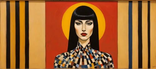 girl-in-pop-art,art deco woman,cigarette girl,art dealer,tura satana,woman sitting,the mona lisa,woman's face,pop art woman,cleopatra,portrait of a woman,portrait of christi,portrait of a girl,girl in a long,woman at cafe,picasso,roy lichtenstein,girl with cloth,wooden doll,girl with bread-and-butter,Art,Artistic Painting,Artistic Painting 01