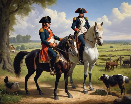 hunting scene,groenendael,cavalry,hanover hound,man and horses,george washington,fox hunting,hunting dogs,westphalia,horse riders,landseer,two-horses,prussian asparagus,game illustration,dutch landscape,waterloo,napoleon,napoleon i,american stafford,riding school,Conceptual Art,Daily,Daily 01