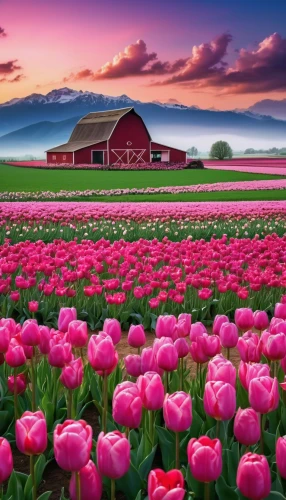 tulips field,tulip field,tulip fields,pink tulips,tulip background,tulip festival,red tulips,tulips,flower field,blooming field,field of flowers,pink tulip,springtime background,flowers field,spring background,flower background,landscape background,splendor of flowers,two tulips,tulip flowers,Photography,General,Realistic