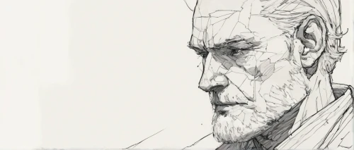 old man,elderly man,obi-wan kenobi,game drawing,drawing course,scribble lines,white beard,king lear,the old man,figure drawing,old human,merle,pencil and paper,pencils,grandfather,old age,pencil lines,digital drawing,older person,study,Conceptual Art,Fantasy,Fantasy 10