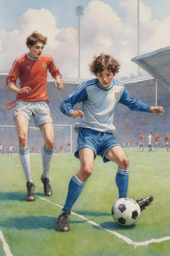 european football championship,derby,netherlands-belgium,children's soccer,city youth,boyhood dream,southampton,footballer,women's football,game illustration,vintage 1978-82,youth league,artificial turf,footballers,soccer-specific stadium,sportsmen,oil on canvas,paint stoke,soccer world cup 1954,swindon town,Art,Classical Oil Painting,Classical Oil Painting 13