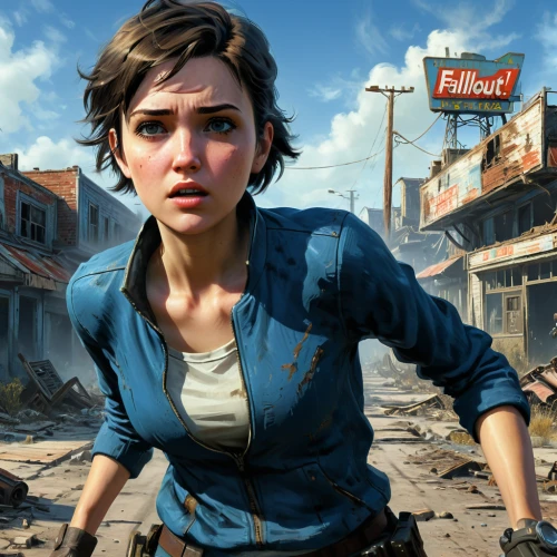 fallout4,croft,fallout,fresh fallout,lara,clementine,game art,action-adventure game,full hd wallpaper,blue-collar,nora,wasteland,girl with a gun,blue-collar worker,the girl's face,girl with gun,female doctor,background images,rosa ' amber cover,holding a gun,Conceptual Art,Oil color,Oil Color 09