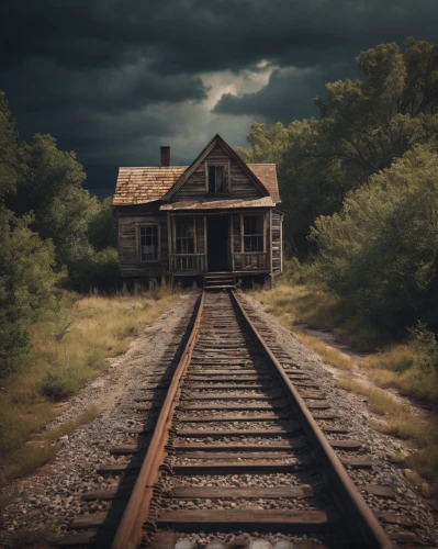 abandoned train station,lonely house,railroad car,abandoned house,railroad station,abandoned place,abandoned,train depot,abandoned places,railway carriage,lostplace,ghost train,creepy house,lost place,railroad,witch house,wooden railway,abandonded,dilapidated,the haunted house,Photography,General,Cinematic
