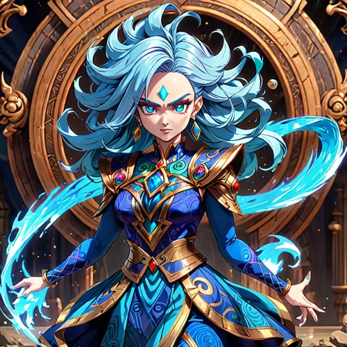 blue enchantress,medusa gorgon,monsoon banner,medusa,elza,show off aurora,vanessa (butterfly),sterntaler,winterblueher,cg artwork,celesta,venera,venetia,artemisia,sultana,catarina,mezzelune,blue chrysanthemum,eufiliya,portrait background,Anime,Anime,General