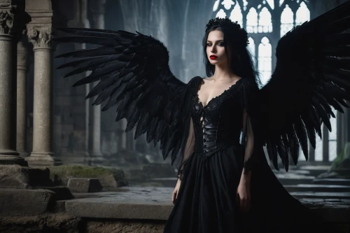 dark angel,black angel,gothic fashion,mourning swan,gothic woman,angel of death,gothic style,fallen angel,gothic dress,the archangel,gothic,dark gothic mood,gothic portrait,angel wings,angelology,archangel,angels of the apocalypse,angel wing,black raven,queen of the night,Photography,General,Fantasy