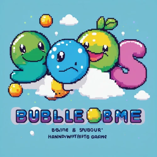 blobs,small bubbles,bubbles,bubbletent,bubble,three-lobed slime,snowballs,bubble blower,comic bubbles,bubble mist,game illustration,budgies,air bubbles,gum babies,talk bubble,small birds,8bit,soap bubbles,bubble cherries,inflates soap bubbles,Unique,Pixel,Pixel 02