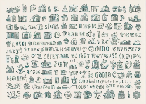 houses clipart,nautical clip art,day of the dead alphabet,woodtype,paris clip art,icon set,iconset,set of icons,sampler,nautical paper,alphabet word images,city cities,typography,hieroglyphs,sheet drawing,word clouds,coffee tea illustration,objects,hand-drawn illustration,clipart sticker,Illustration,Abstract Fantasy,Abstract Fantasy 07
