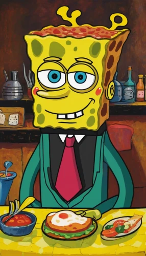 sponge,house of sponge bob,sponges,sponge bob,plankton,steamed meatball,chef,restaurants online,fine dining,patty melt,italian cuisine,steamed rice,cuisine,patrick's day,appetite,hamburgers,grilled cheese,patrick,the pizza,fine dining restaurant,Art,Artistic Painting,Artistic Painting 36