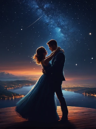 the stars,romantic scene,falling stars,the moon and the stars,starry sky,the night sky,artists of stars,space art,falling star,cg artwork,astronomy,world digital painting,star sky,astronomers,stargazing,starlight,romantic night,waltz,night sky,constellation,Photography,Documentary Photography,Documentary Photography 38