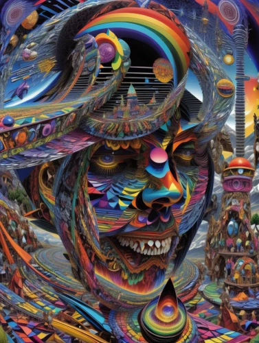 distorted,trip computer,psychedelic art,lsd,acid,psychedelic,fractalius,digiart,dimensional,kaleidoscopic,kaleidoscope art,multicolor faces,computer art,kaleidoscope,acid lake,hallucinogenic,trippy,heterocyle,psychosis,shaman