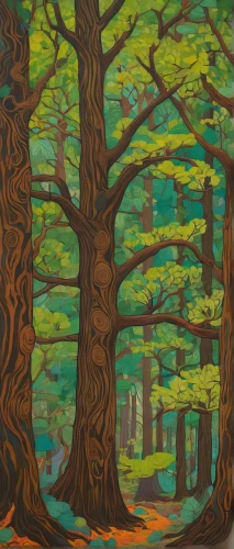 beech trees,forest landscape,deciduous forest,pine forest,old-growth forest,tree grove,tree canopy,beech forest,trees with stitching,grove of trees,ash-maple trees,woodcut,copse,pine trees,spruce forest,deciduous trees,row of trees,larch forests,coniferous forest,larch wood,Illustration,Japanese style,Japanese Style 16