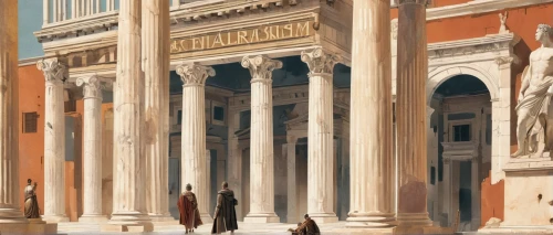 venetian,columns,vittoriano,st mark's square,facade painting,pillars,di trevi,neoclassical,venezia,piazza san pietro,capitole,pantheon,piazza,venice square,trevi,venetian hotel,italian painter,rome,ancient roman architecture,st peter's square,Conceptual Art,Fantasy,Fantasy 23