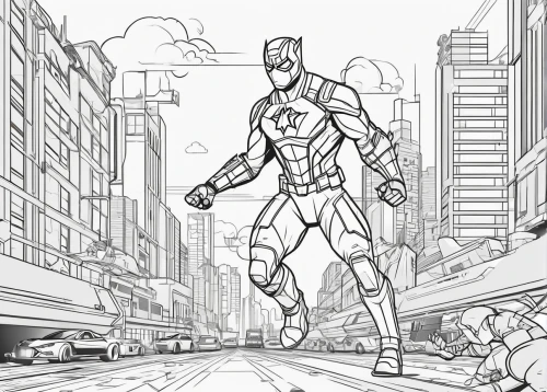 mono-line line art,pencils,arrow line art,mono line art,silver surfer,walking man,coloring page,line-art,office line art,red hood,lineart,line art,superhero comic,a pedestrian,comic hero,pedestrian,outlines,superhero background,steel man,iron-man,Illustration,Black and White,Black and White 04