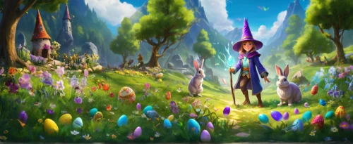 fairy forest,fairy world,fairy village,spring background,elven forest,clove garden,springtime background,easter background,garden-fox tail,enchanted forest,wonderland,cartoon forest,druid grove,forest of dreams,scandia gnomes,fantasia,fairy galaxy,fairies,field of flowers,children's background