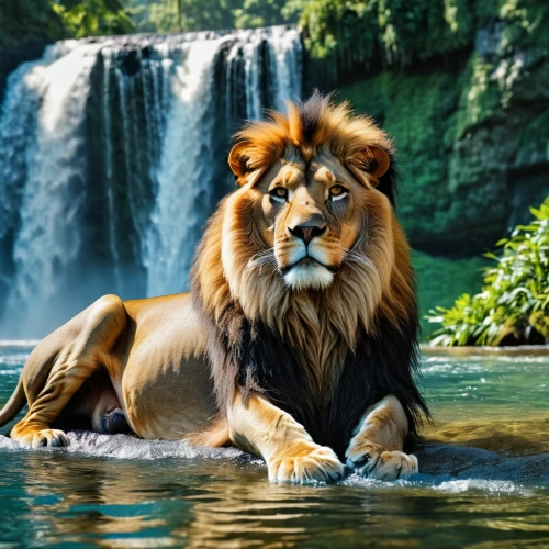 king of the jungle,panthera leo,african lion,forest king lion,male lion,male lions,lion fountain,majestic nature,lion,perched on a log,lion father,lion - feline,female lion,two lion,lions couple,lions,tropical animals,masai lion,lioness,lion with cub,Photography,General,Realistic