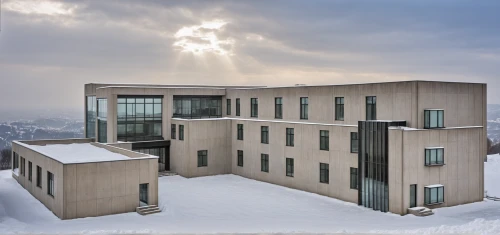 säntis,snowhotel,avalanche protection,cubic house,snow house,chancellery,ski facility,swiss house,modern building,cube house,snow roof,modern architecture,cube stilt houses,alpine dachsbracke,new building,appartment building,laax,titlis,glass facade,ludwig erhard haus,Photography,General,Realistic