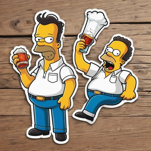 homer,homer simpsons,drink icons,beer coasters,bart,stickers,clipart sticker,flanders,sticker,simson,beers,clipart,food icons,two types of beer,kegs,beer tap,clip-art,beer cocktail,beer banks,pint,Unique,Design,Sticker