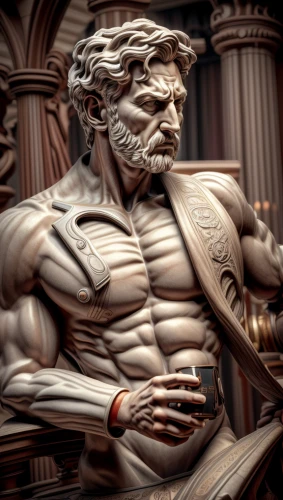 sculpt,muscular system,muscular,3d render,3d model,body building,3d figure,bernini,justitia,3d rendered,sculptor,wood carving,caesar,fractalius,body-building,scales of justice,muscle icon,render,cinema 4d,figure of justice