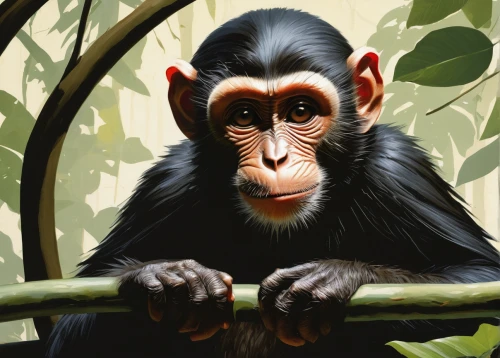 cercopithecus neglectus,common chimpanzee,chimpanzee,primate,chimp,crab-eating macaque,macaque,bonobo,white-fronted capuchin,primates,white-headed capuchin,anthropomorphized animals,tufted capuchin,long tailed macaque,rhesus macaque,celebes crested macaque,barbary monkey,monkey island,colobus,ape,Conceptual Art,Daily,Daily 08