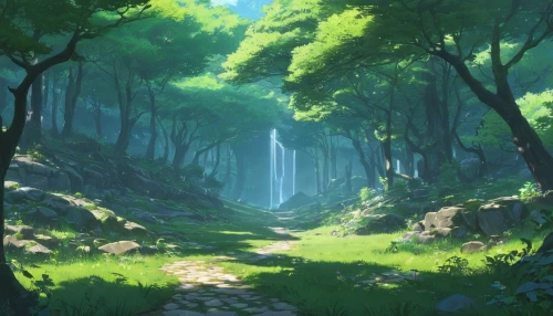 forest,forest path,green forest,forest glade,forest landscape,forest background,the forest,fairy forest,forests,forest of dreams,forest walk,elven forest,holy forest,forest ground,in the forest,forest road,the forests,enchanted forest,fairytale forest,woodland,Illustration,Japanese style,Japanese Style 10