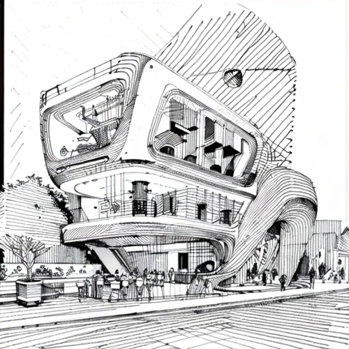futuristic architecture,cross-section,escher,cross section,monorail,camera illustration,sky train,cross sections,kirrarchitecture,illustration of a car,cubic house,multistoreyed,futuristic art museum,elevated railway,sky space concept,panoramical,arhitecture,multi-storey,multi-story structure,transport hub,Design Sketch,Design Sketch,None