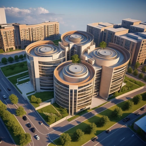 biotechnology research institute,ulaanbaatar centre,3d rendering,oval forum,urban development,mixed-use,tashkent,futuristic architecture,autostadt wolfsburg,addis ababa,university hospital,office buildings,hongdan center,wuhan''s virus,zhengzhou,new building,soochow university,volgograd,shenyang,smart city,Photography,General,Realistic