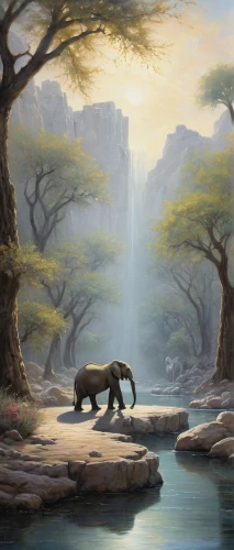 brown bears,hunting scene,grizzlies,bear cubs,black bears,sloth bear,landseer,bear guardian,horse with cub,watering hole,forest animals,elephant with cub,animals hunting,the bears,bears,sun bear,fantasy picture,african elephants,water hole,brown bear,Conceptual Art,Fantasy,Fantasy 29
