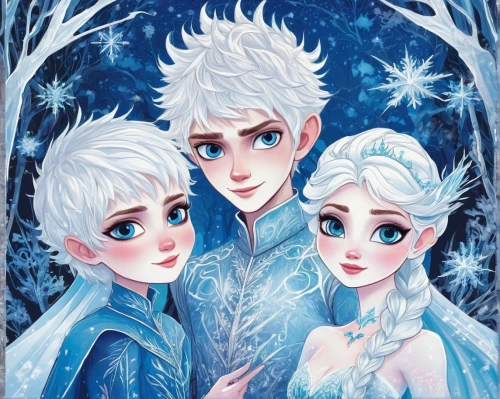 the snow queen,white rose snow queen,eternal snow,father frost,frozen,birch family,blue snowflake,suit of the snow maiden,snowflake background,christmas snowflake banner,trio,elsa,ice queen,the three magi,elves,white snowflake,snow flake,fairytale characters,snow figures,mulberry family,Illustration,Abstract Fantasy,Abstract Fantasy 04