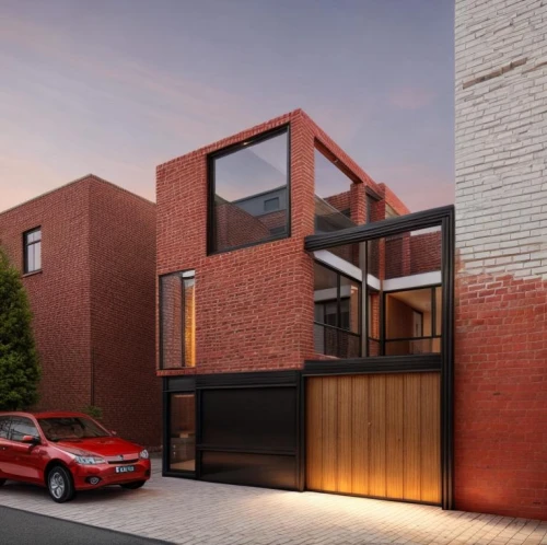 brick house,red brick,red bricks,brick block,sand-lime brick,modern house,garage door,brickwork,cubic house,homes for sale in hoboken nj,homes for sale hoboken nj,modern architecture,3d rendering,frame house,red brick wall,residential house,two story house,build by mirza golam pir,contemporary,danish house,Common,Common,None