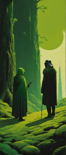 guards of the canyon,monks,patrol,patrols,sci fiction illustration,travel poster,the wanderer,mystery book cover,dune,doctor doom,defense,game illustration,pilgrims,druids,heroic fantasy,swordsmen,travelers,viewing dune,pilgrimage,nomads,Conceptual Art,Sci-Fi,Sci-Fi 17