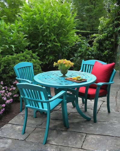 outdoor table and chairs,garden furniture,patio furniture,outdoor table,outdoor furniture,outdoor dining,color turquoise,garden bench,victorian table and chairs,windsor chair,patio,table and chair,garden breakfast,garden decor,breakfast outside,teal and orange,breakfast table,alfresco,turquoise,turquoise leather,Illustration,Abstract Fantasy,Abstract Fantasy 09