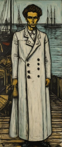 fish-surgeon,fishmonger,david bates,vincent van gough,ship doctor,thames trader,version john the fisherman,pilgrim,chef's uniform,the sea maid,seafarer,pierrot,soused herring,vendor,enrico caruso,man at the sea,tilefish,roy lichtenstein,sea man,commercial fishing,Art,Artistic Painting,Artistic Painting 01