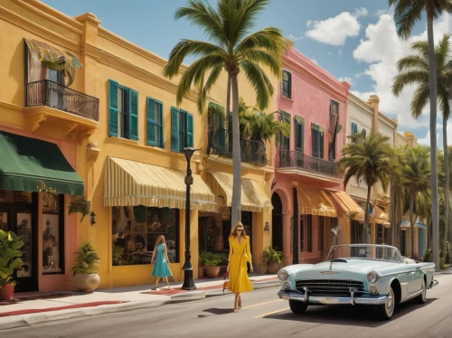 classic car and palm trees,coconut grove,palmbeach,cuba background,key west,rosewood,edsel bermuda,fort lauderdale,chevrolet delray,1955 montclair,old havana,cayman,miami,aronde,havana,cuba havana,packard caribbean,art deco,the keys,santa barbara,Photography,Documentary Photography,Documentary Photography 05