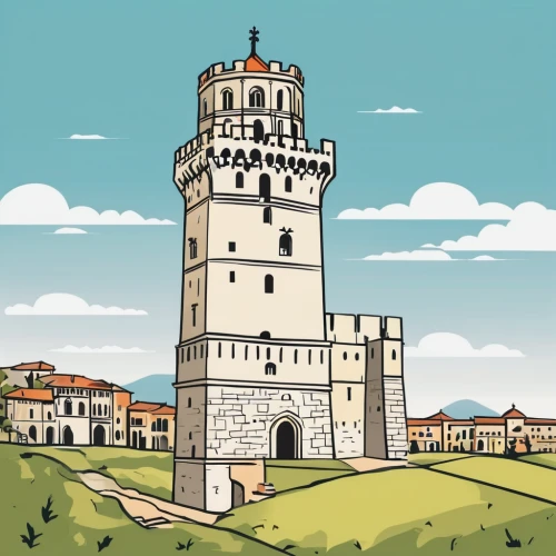 volterra,montepulciano,lucca,monferrato,pisa,ferrara,pignolo,citta alta in bergamo,piemonte,modena,trento,medieval architecture,castile-la mancha,renaissance tower,stone tower,san galgano,brescia,new castle,pisa tower,castel,Illustration,Vector,Vector 01