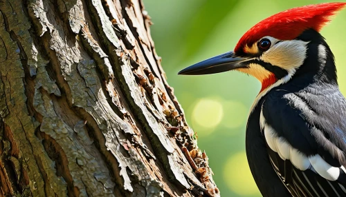 ivory-billed woodpecker,pileated woodpecker,woodpecker,woodpecker bird,red-bellied wood pecker,great spotted woodpecker,pteroglosus aracari,acorn woodpecker,pteroglossus aracari,gray crowned crane,eastern crowned crane,hornbill,red-cheeked,chestnut-billed toucan,flicker woodpecker,red beak,woodpecker finch,red-bellied woodpecker,red bellied woodpecker,toucan perched on a branch,Photography,General,Realistic