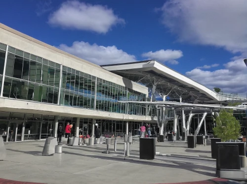 convention center,airport terminal,home of apple,walt disney center,olympia washington,dulles,concert venue,south station,newly constructed,adler arena,rfk stadium,california academy of sciences,museum of science and industry,air space museum,salt lake city,soccer-specific stadium,transport hub,northeastern,foster city,kettunen center,Illustration,Paper based,Paper Based 10