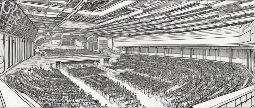 concert hall,auditorium,lecture hall,theatre stage,theater stage,conference hall,berlin philharmonic orchestra,pipe organ,performance hall,immenhausen,concert stage,theatre,theater curtain,philharmonic orchestra,factory hall,philharmonic hall,main organ,empty hall,orchestra pit,stage design,Illustration,Black and White,Black and White 14