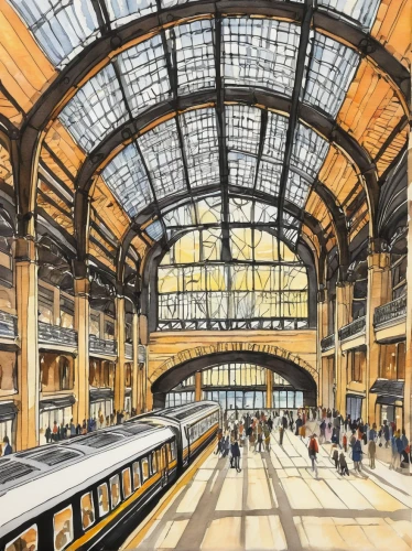 french train station,central station,south station,berlin central station,osaka station,the train station,the girl at the station,orsay,tokyo station,upper market,watercolor paris,waterloo,union station,milan,train station passage,bordeaux,train station,waterloo plein,grand central station,universal exhibition of paris,Illustration,Paper based,Paper Based 22