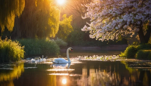 swan boat,weeping willow,swan lake,swan on the lake,netherlands,boat landscape,giverny,spring morning,spring nature,the netherlands,holland,willow flower,lily pond,old wooden boat at sunrise,river landscape,baby swans,evening lake,tranquility,swan pair,sun reflection,Photography,General,Fantasy