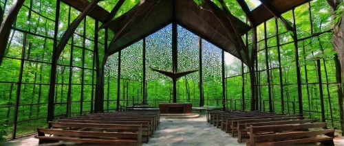 forest chapel,wayside chapel,mirror house,christ chapel,pilgrimage chapel,holy forest,wooden church,chapel,tree house hotel,stained glass,treehouse,sanctuary,stained glass windows,glass roof,aviary,the framework,greenhouse,sunken church,tree house,glass window,Art,Classical Oil Painting,Classical Oil Painting 04