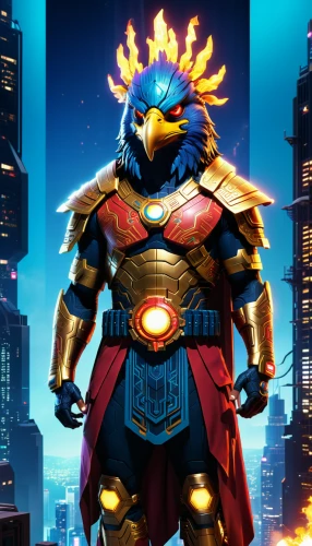 iron mask hero,garuda,skylanders,kryptarum-the bumble bee,phoenix rooster,skylander giants,thundercat,emperor,king buzzard,god of thunder,iron man,nova,wild emperor,iron-man,emperor of space,red robin,horus,ironman,scarab,star-lord peter jason quill,Conceptual Art,Sci-Fi,Sci-Fi 26