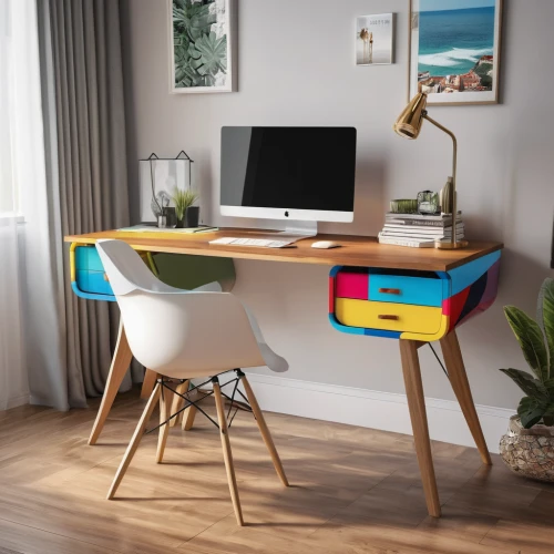 wooden desk,writing desk,computer desk,desk,office desk,apple desk,folding table,secretary desk,danish furniture,creative office,computer workstation,modern office,new concept arms chair,office chair,working space,modern decor,table and chair,search interior solutions,tablet computer stand,desk accessories,Photography,General,Realistic