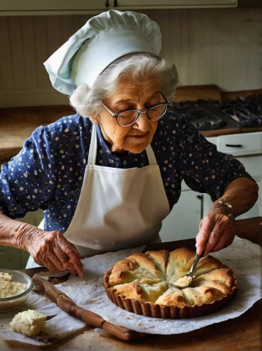 woman holding pie,kolach,shortcrust pastry,soda bread,gingerbread maker,crostata,choux pastry,pastry chef,bread recipes,palmiers,care for the elderly,danish pastry,chess pie,khachapuri,baking bread,vasilopita,kanelbullar,cream cheese tarts,puff pastry,banitsa,Conceptual Art,Daily,Daily 01