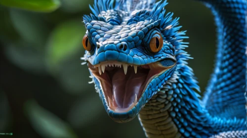 blue snake,basilisk,painted dragon,blue-tongued skink,chinese water dragon,dragon,eastern water dragon,wyrm,dragon of earth,forest dragon,3d rendered,dragon lizard,saurian,draconic,emerald lizard,eastern water dragon lizard,dragon design,chinese dragon,venomous snake,black dragon,Photography,General,Natural