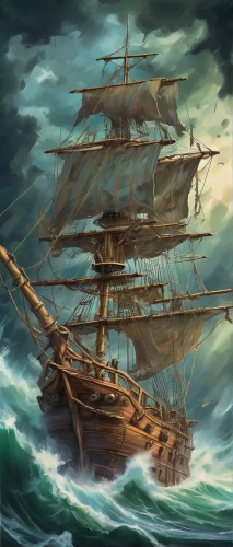 galleon ship,galleon,sea sailing ship,caravel,east indiaman,maelstrom,sloop-of-war,full-rigged ship,sail ship,pirate ship,sailing ship,barquentine,steam frigate,three masted sailing ship,tallship,ghost ship,sea fantasy,sailing ships,windjammer,mayflower,Illustration,Paper based,Paper Based 09