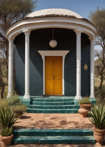 namib rand,garden door,house entrance,exterior decoration,mortuary temple,the threshold of the house,pop up gazebo,traditional house,home door,house painting,vipassana,accommodation,sudan,prefabricated buildings,bungalow,gazebo,classical architecture,boutique hotel,guesthouse,namibia nad,Art,Artistic Painting,Artistic Painting 02
