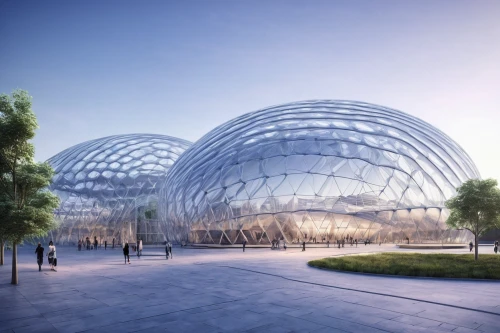 futuristic architecture,spheres,glass balls,futuristic art museum,musical dome,roof domes,glass sphere,flower dome,honeycomb structure,glass facade,3d rendering,eco-construction,water cube,oval forum,futuristic landscape,bee-dome,steel construction,glass building,shanghai disney,glass ball,Illustration,Retro,Retro 20