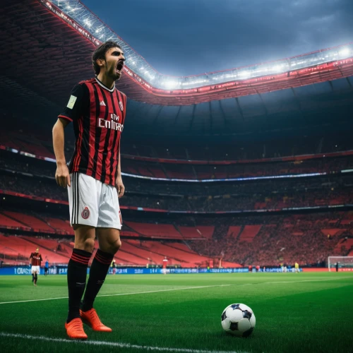 red milan,milan,josef,pato,fifa 2018,luka,the roman centurion,crouch,ronaldo,footballer,connectcompetition,phenomenon,roman,uefa,red background,lollo rosso,lukas 2,cristiano,red super hero,player,Conceptual Art,Fantasy,Fantasy 28