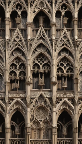 gothic architecture,rouen,reims,milan cathedral,medieval architecture,notredame de paris,buttress,stonework,metz,notre-dame,cologne cathedral,the façade of the,notre dame,entablature,architectural detail,duomo di milano,westminster palace,portcullis,gothic church,amiens,Illustration,Realistic Fantasy,Realistic Fantasy 42